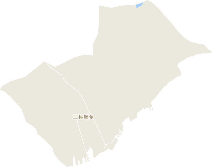 三县堡乡电子地图