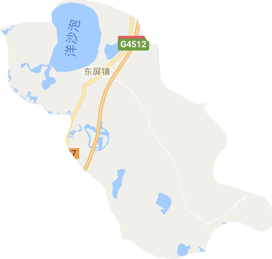 东屏镇电子地图