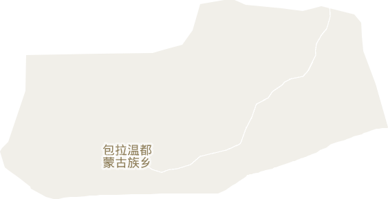 包拉温都蒙古族乡电子地图