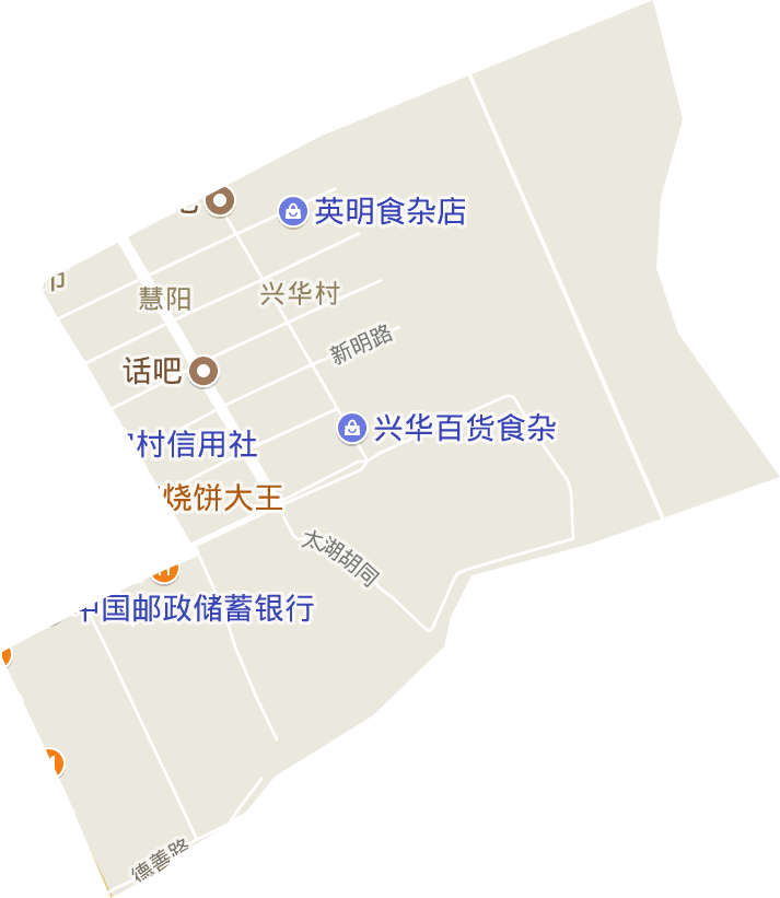慧阳街道电子地图