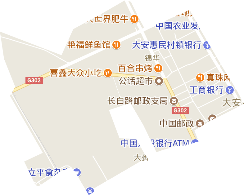 锦华街道电子地图