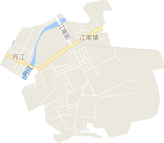 丹江街道电子地图