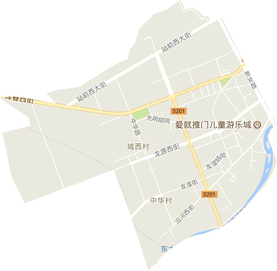新安街道电子地图
