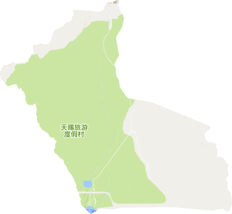 长白山保护开发区管委会池北区（特殊乡镇）电子地图