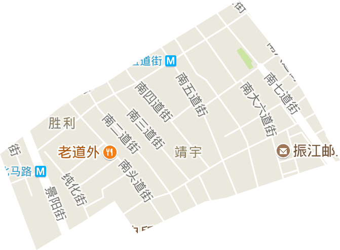 靖宇街道电子地图