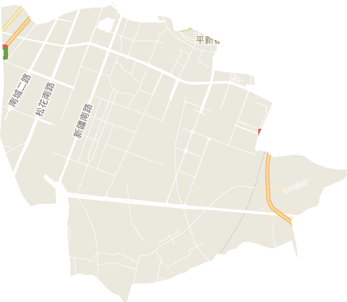 平新街道电子地图