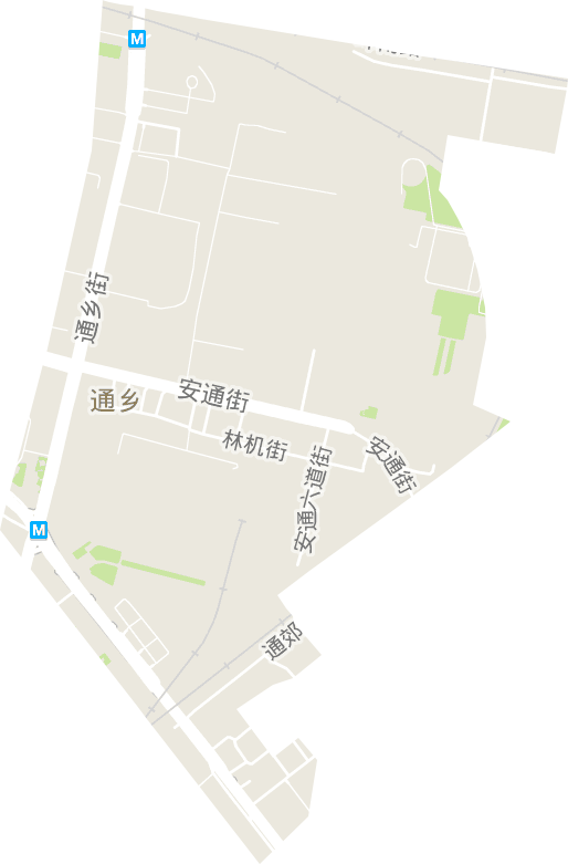 通乡街道电子地图