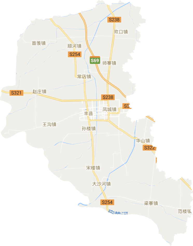 丰县电子地图