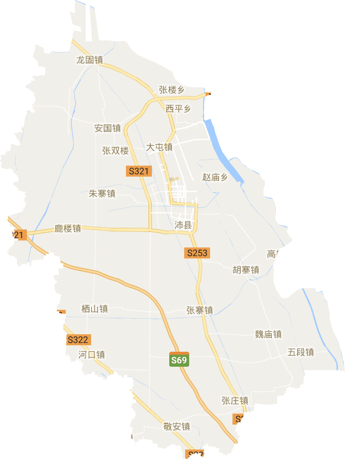 沛县电子地图