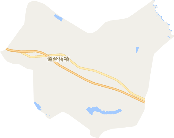 道台桥镇电子地图