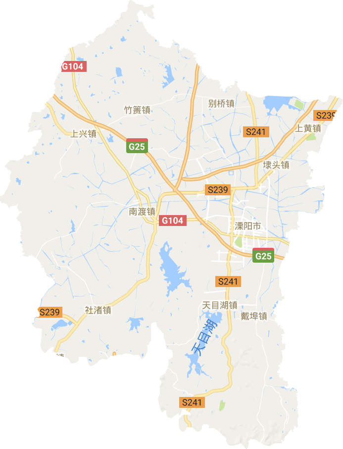 溧阳市电子地图