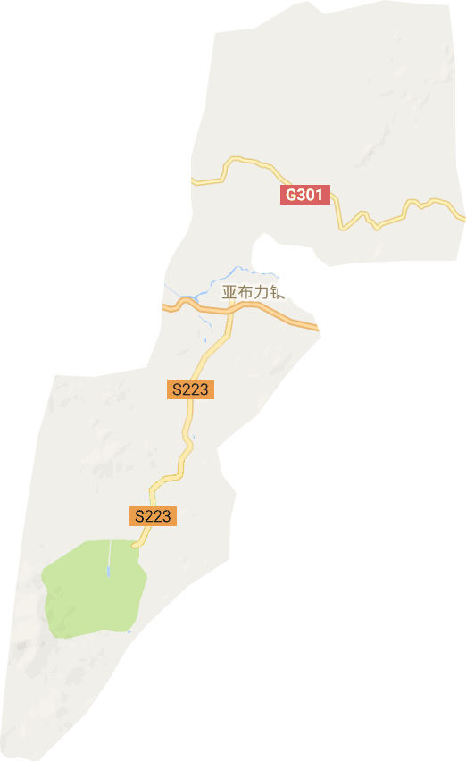 亚布力镇电子地图