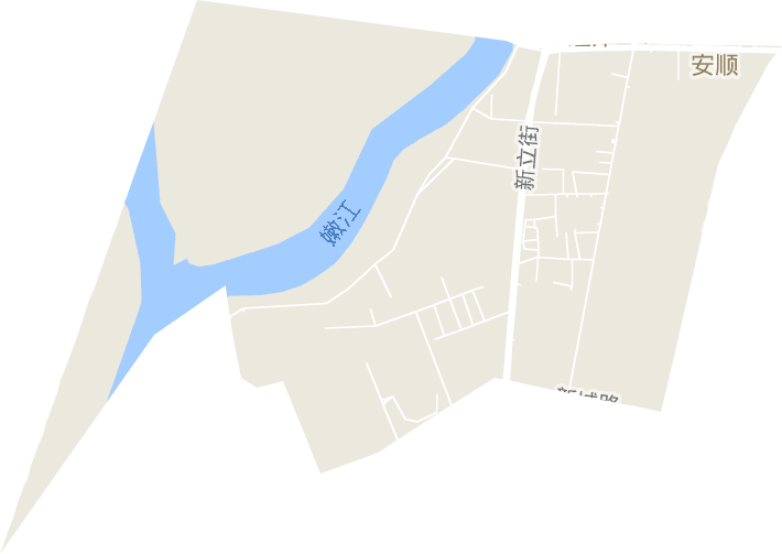 江安街道电子地图