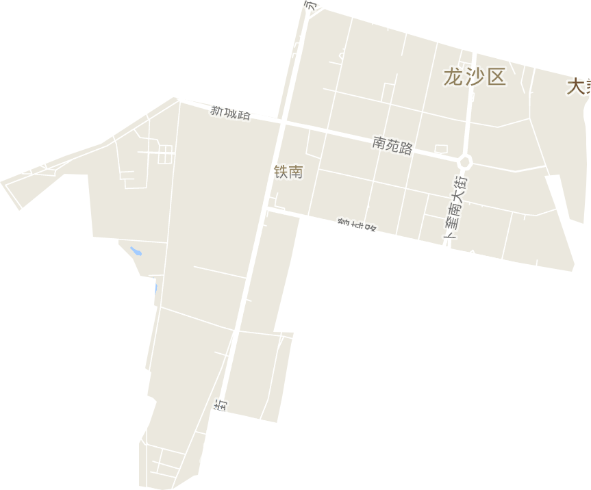 南航街道电子地图