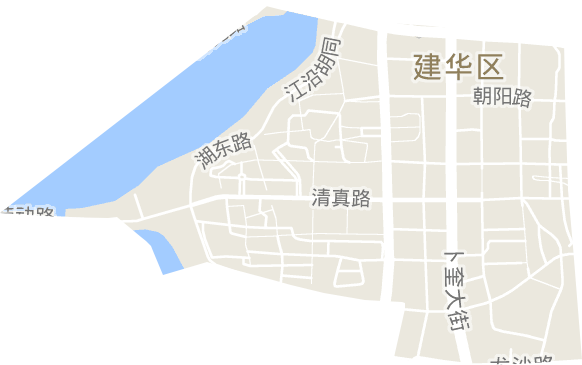 卜奎街道电子地图