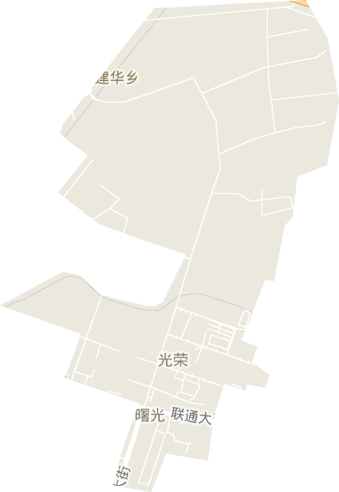 光荣街道电子地图