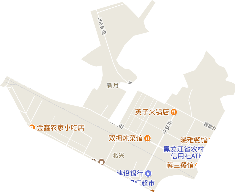北兴街道电子地图