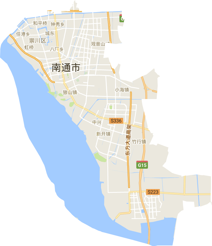 崇川区电子地图