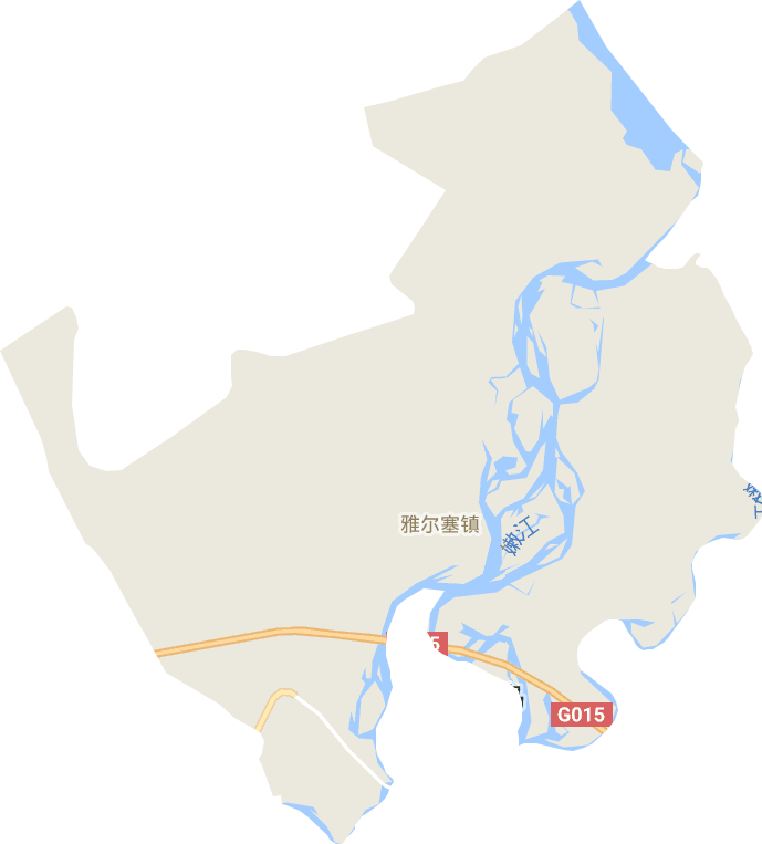 雅尔塞镇电子地图