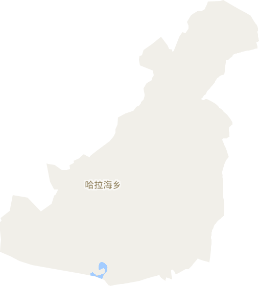 哈拉海乡电子地图