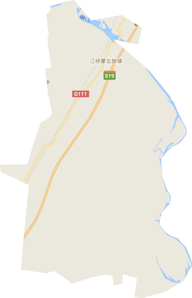 江桥蒙古族镇电子地图