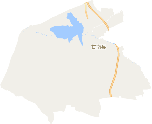 甘南镇电子地图