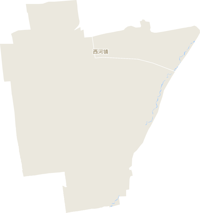 西河镇电子地图