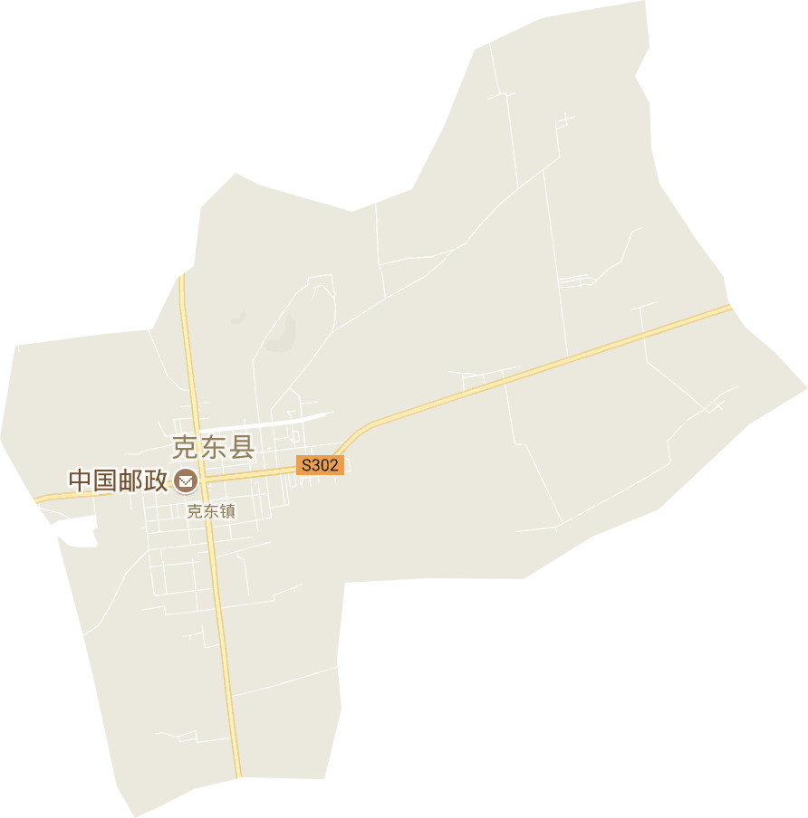 克东镇电子地图