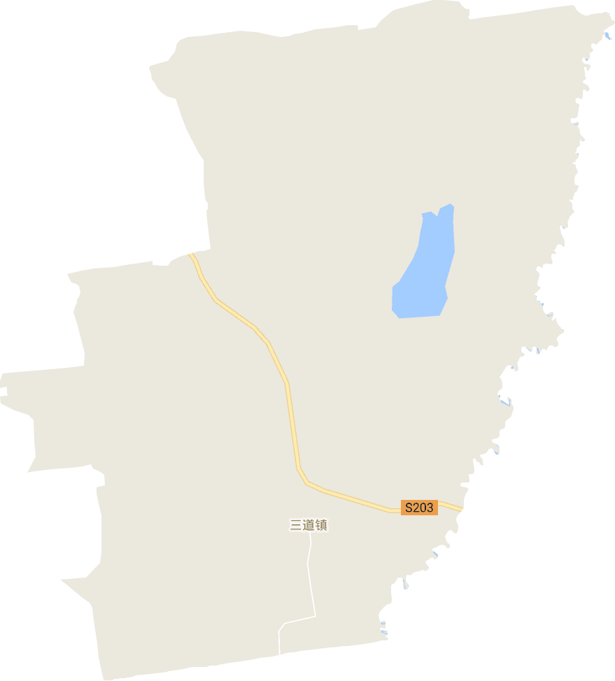 三道镇电子地图