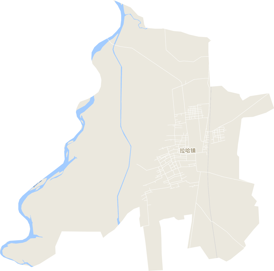 拉哈镇电子地图