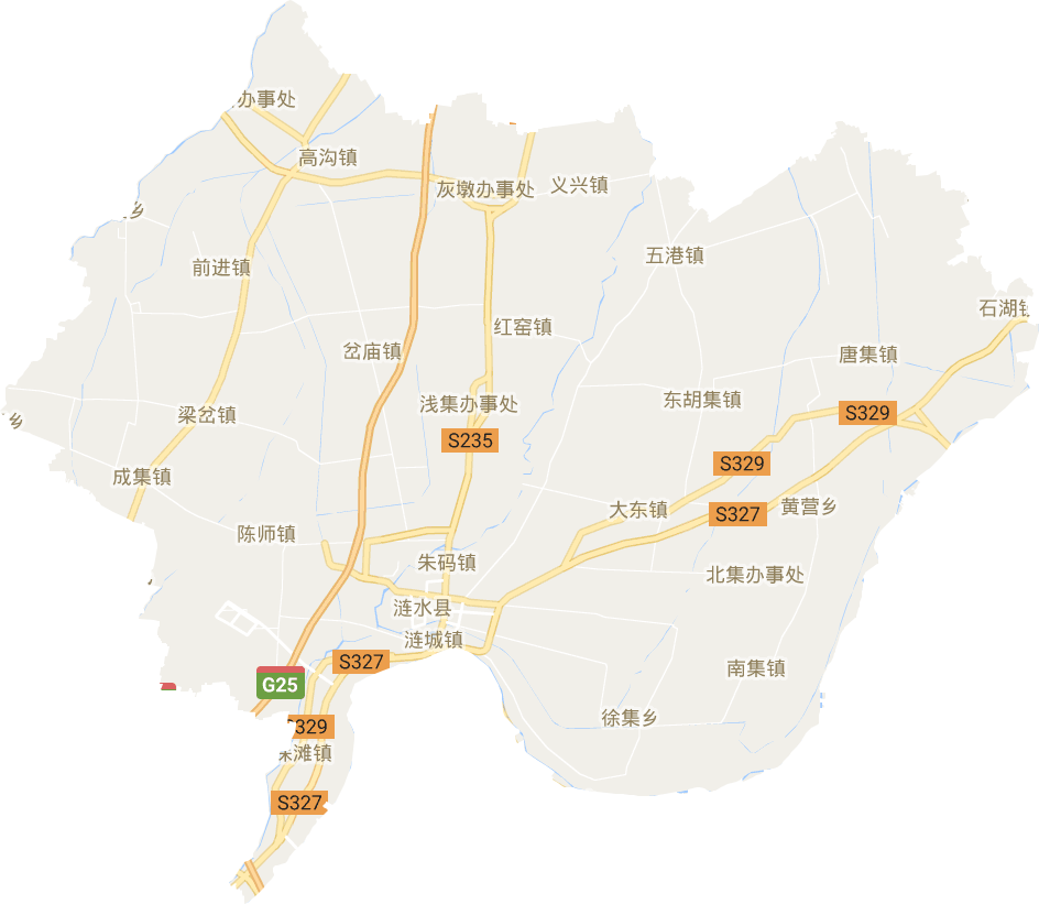 涟水县电子地图