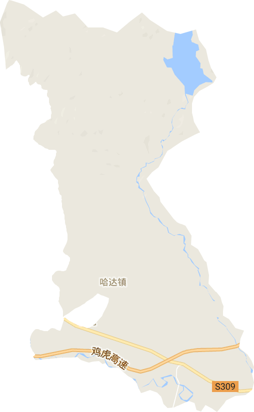 哈达镇电子地图