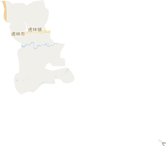 虎林镇电子地图