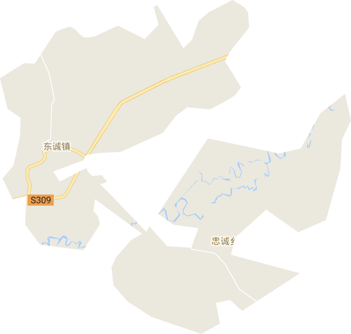 东诚镇电子地图