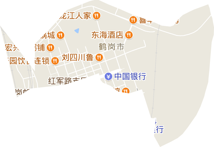红军街道电子地图