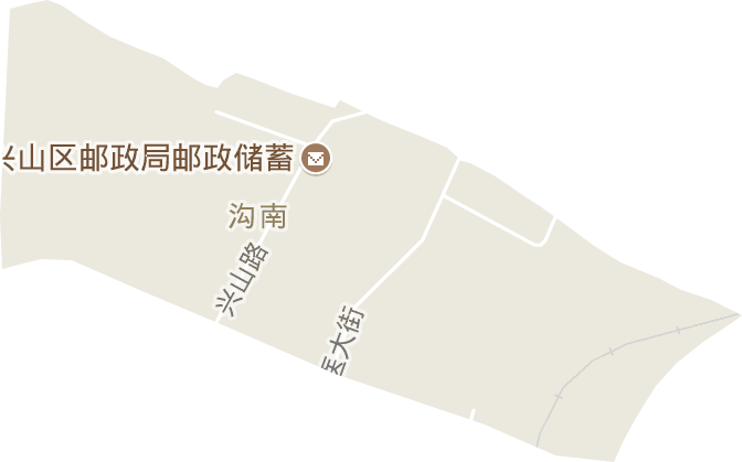 沟南街道电子地图