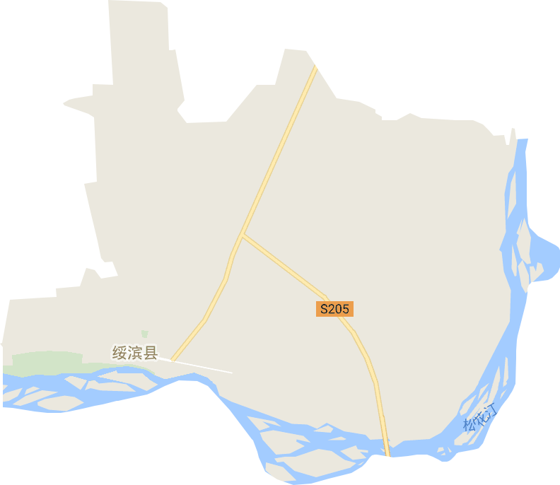 绥滨镇电子地图