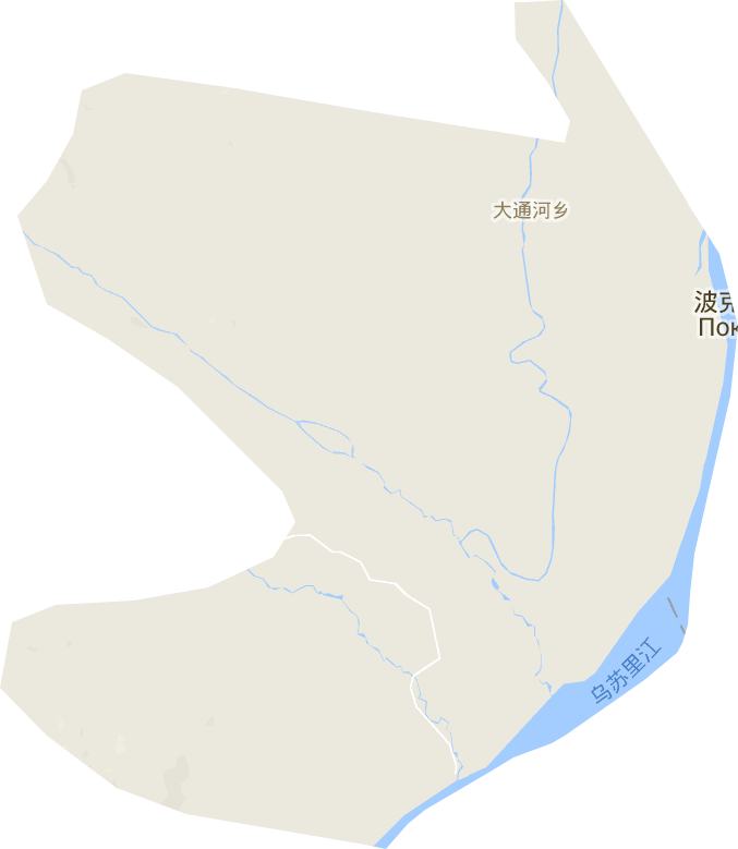 大通河乡电子地图