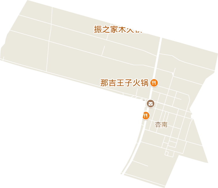 杏南街道电子地图