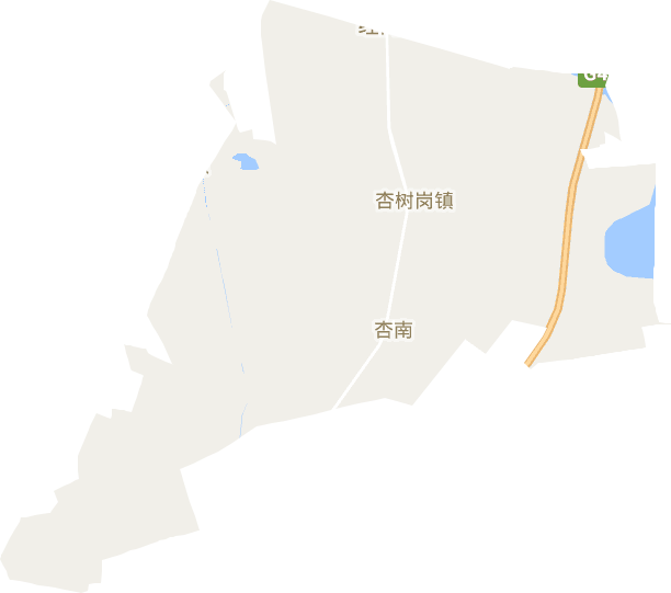 杏树岗镇电子地图