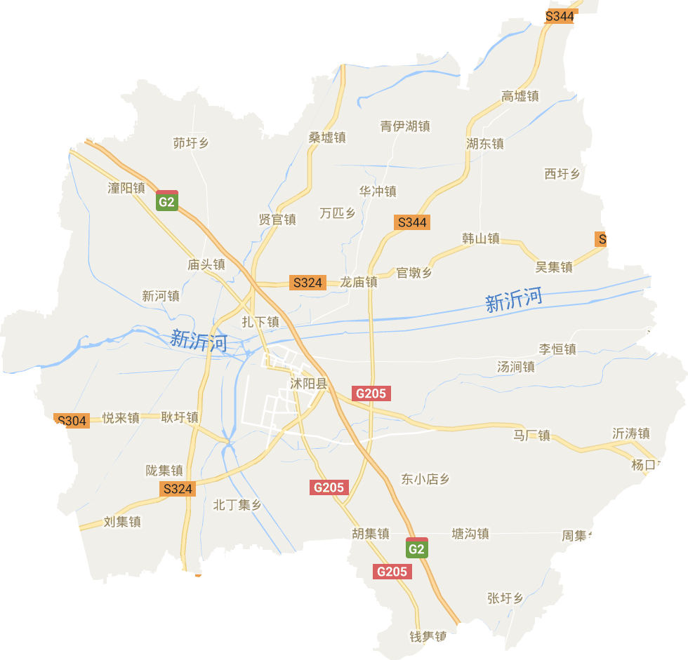 沭阳县电子地图