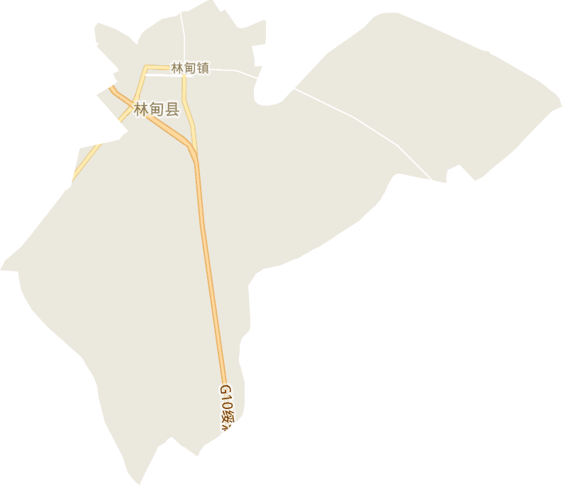 林甸镇电子地图