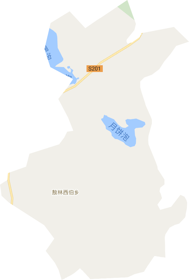敖林西伯乡电子地图