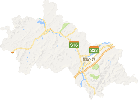 桐庐县电子地图