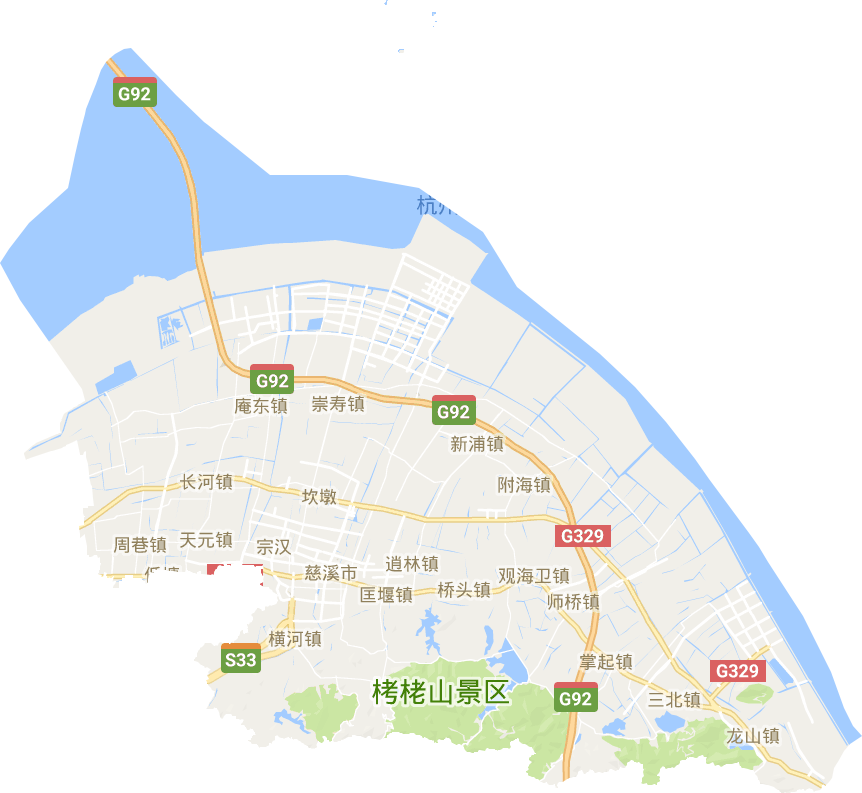 慈溪市电子地图