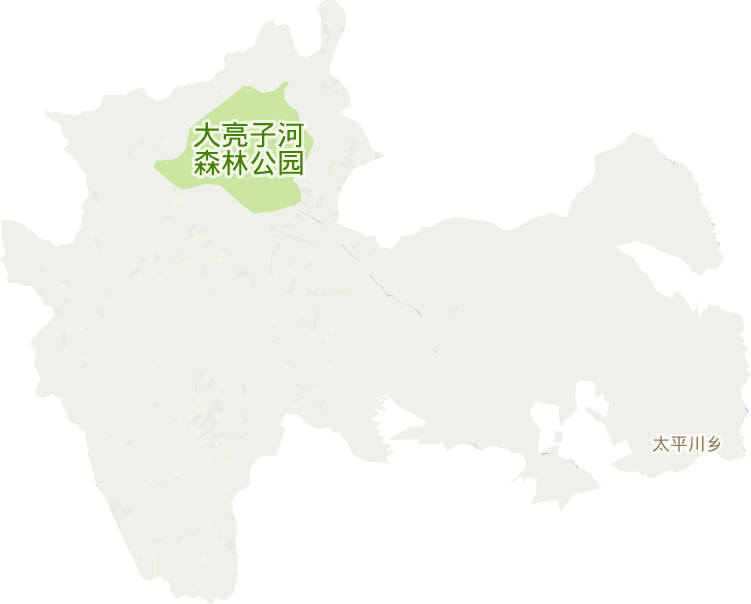 太平川乡电子地图