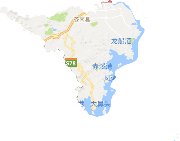 苍南县电子地图