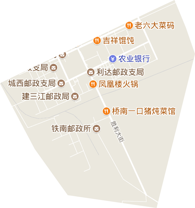 建三江管理局局直电子地图