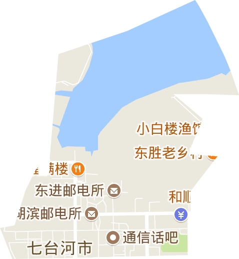 桃北街道电子地图