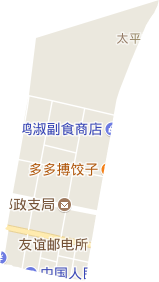 元明街道电子地图